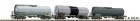 01567 Tillig Set of 3 Tank cars for light fuel-oil with different running numbers